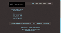 Desktop Screenshot of mpccleaners.com
